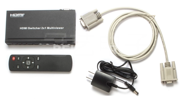 HDMI мультивьювер 2x1 0201FGQ