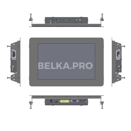 Встраиваемый сенсорный монитор 10,1" PN101WMK6-92UR41-HDV