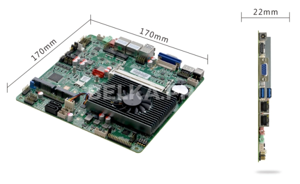 Материнская плата Mini-ITX с процессором ITX-B670_I526L (6300U)