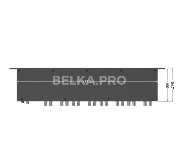 Встраиваемый монитор 2" Lilliput RM-0208S