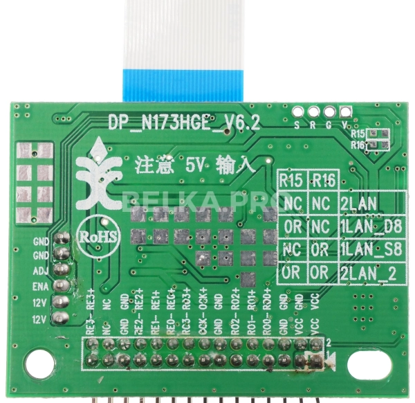 Конвертер LVDS-eDP 11.3" - 15.6"