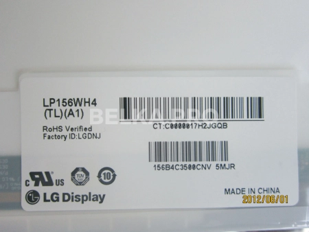 ЖК дисплей 15,6" LP156WH4-TLA1