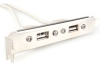 Планка в сист блок на 2 USB 2.0, 10pin, Gembird, CCUSBRECEPTACLE