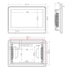 Cенсорный моноблок 10,1" PC-W101W37MJW410-TC (J1900/2/32)