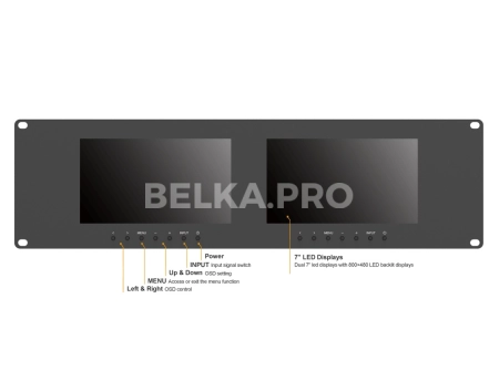 Встраиваемый монитор 7" Lilliput RM-7024