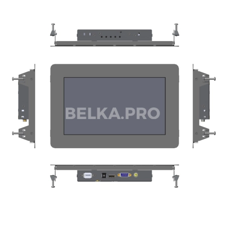 Встраиваемый монитор 10,1" PN101WMK-06H1-HVA