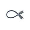 Кабель HDMI (M) - HDMI (M), круглый, 30 см