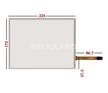 Резистивный сенсорный экран 10,4" ST-104003