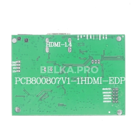 Контроллер дисплея HDMI PCB800807 EDP