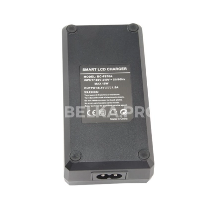 Зарядное устройство BC-F970A с дисплеем для NP-F970/F960/F550