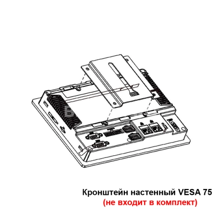 Встраиваемый сенсорный моноблок 7" Lilliput PC-701 PRO