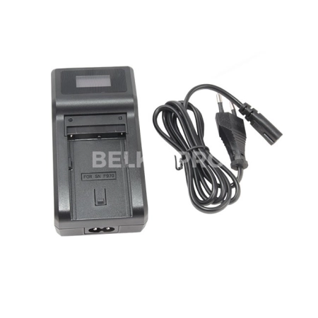 Зарядное устройство BC-F970A с дисплеем для NP-F970/F960/F550