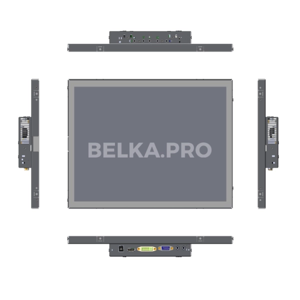 Встраиваемый сенсорный монитор 15" FL150SMK6-07UR41-HDV