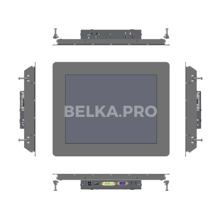 Встраиваемый сенсорный монитор 12,1" PN121SMK6-07HR41-HDV