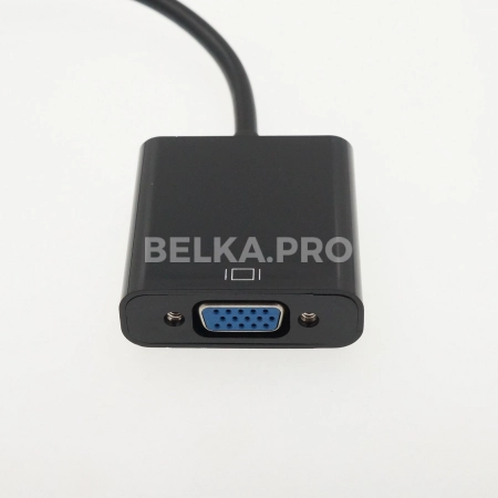 Конвертер HDMI (M) -> VGA (F) HDMI-VGA-BL
