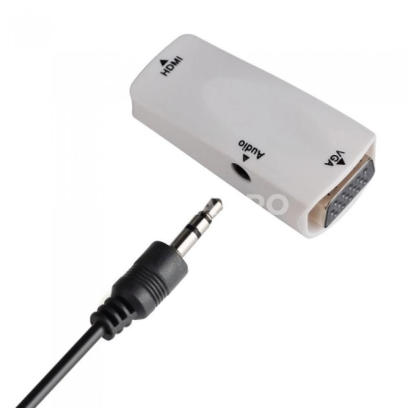 Конвертер HDMI (F) -> VGA (F) + Audio HSP-5020