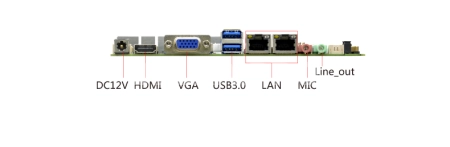 Материнская плата Mini-ITX с процессором ITX-B415_J126L (J4125)
