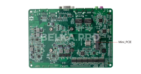Материнская плата 4" с процессором EPIC-N42_2L (J1900)