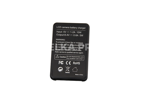 Зарядное устройство USB с дисплеем для NP-F970/F960/F550