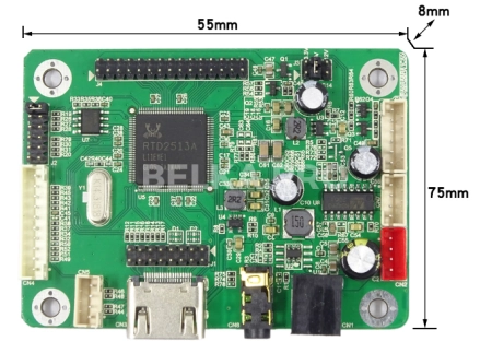 Контроллер дисплея HDMI RTD2513
