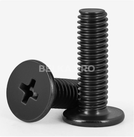 Винт GBT16938-CM-M3*8-304-BL