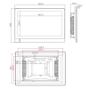 Сенсорный моноблок 15,6" PC-W156W90MJW410-TC (J1900/2/32)