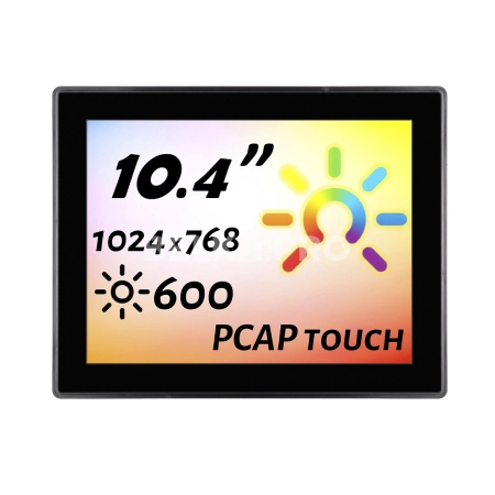 Встраиваемый сенсорный монитор 10,4" PZ104SKZ-07HPZ1-HV
