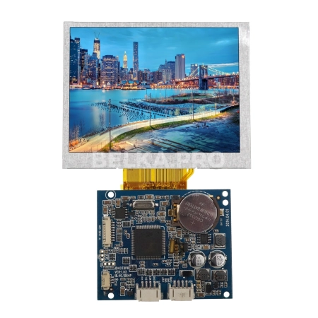 Дисплей 4" KD040G1-54NC с контроллером JD40TDPR