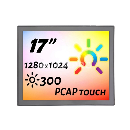 Встраиваемый сенсорный монитор 17" PZ170SKZ-20SPZ1-HV