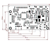Контроллер дисплея HDMI/VGA JX-RK25A-LH-LED