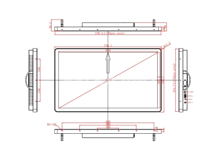Встраиваемый монитор 32" PZ320WKZ-90S0-HV
