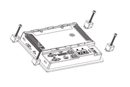 Встраиваемый сенсорный моноблок 7" Lilliput PC-702