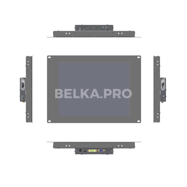 Встраиваемый монитор 15" PL150SMK6-07U1-HDV