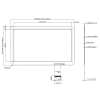 Ёмкостной сенсорный экран 15,6" AC-C156051 с USB