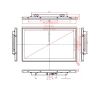 Встраиваемый монитор 18,5" PZ185WKZ-37H1-HV