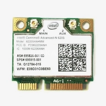 Сетевая карта Centrino Advanced-N 6205 WiFi 802.11n miniPCI-E