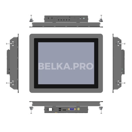 Встраиваемый сенсорный монитор 10,4" PF104SMK-07HPE1-HVA