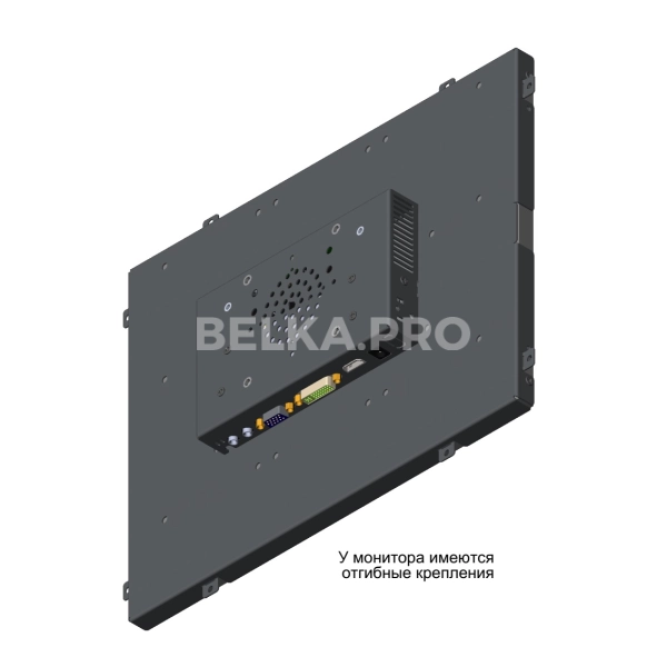 Встраиваемый сенсорный монитор 15" FL150SMK6-07HPX1-HDV