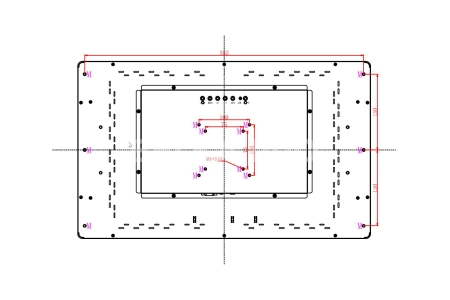 Встраиваемый монитор 23,8" PZ238WKZ-90S1-HV