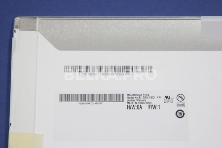 ЖК дисплей 15,6" B156XW02 V6