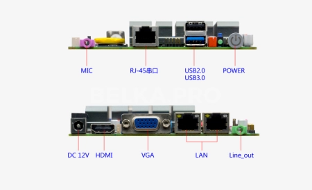 Материнская плата Nano-ITX с процессором STX-N29_2L