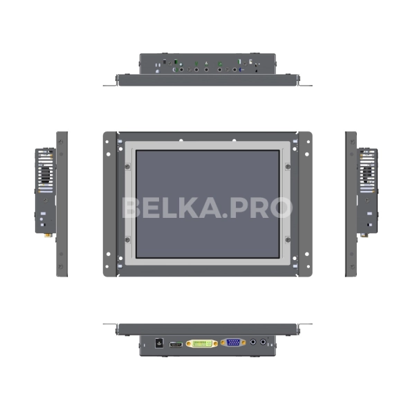 Встраиваемый сенсорный монитор 8,4" FS084SMK6-07UPY1-HDV