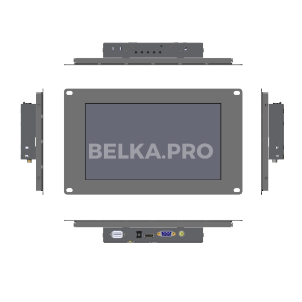 Встраиваемый монитор 10,1" PL101WMK-06H1-HVA