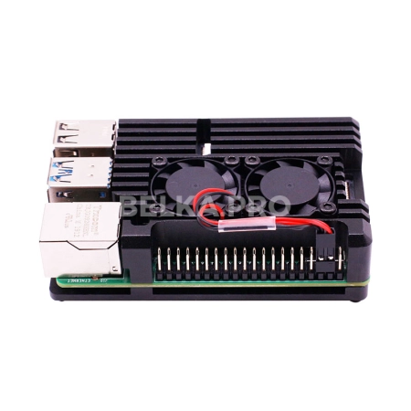 Корпус алюминиевый с охлаждением для Raspberry Pi 4