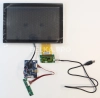 Сенсорный дисплей 10,1" B101EW05 V1 с контроллером PCB800661 V.9 в сборе