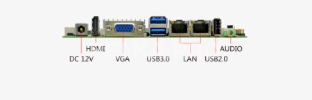 Материнская плата 3,5" с процессором EPIC-E19_J126L