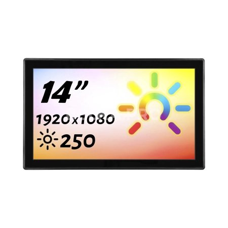 Встраиваемый монитор 14" PZ140WKZ-90S1-HV
