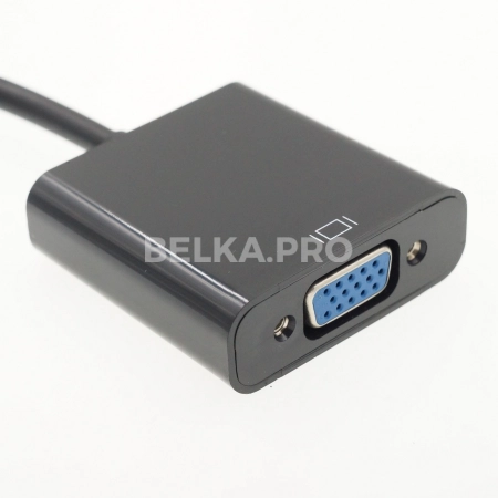 Конвертер HDMI (M) -> VGA (F) HDMI-VGA-BL