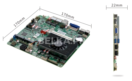 Материнская плата Mini-ITX с процессором ITX-B670_I526L (6300U)