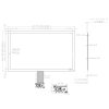 Ёмкостной сенсорный экран 15,6" STC-15694 (TPC156W69-S1) с USB